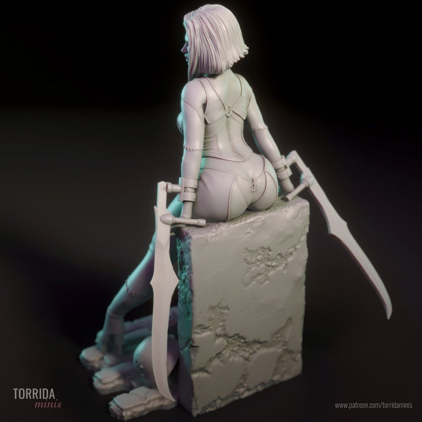 Rayne - Torrida Minis - Dark Forge Arts