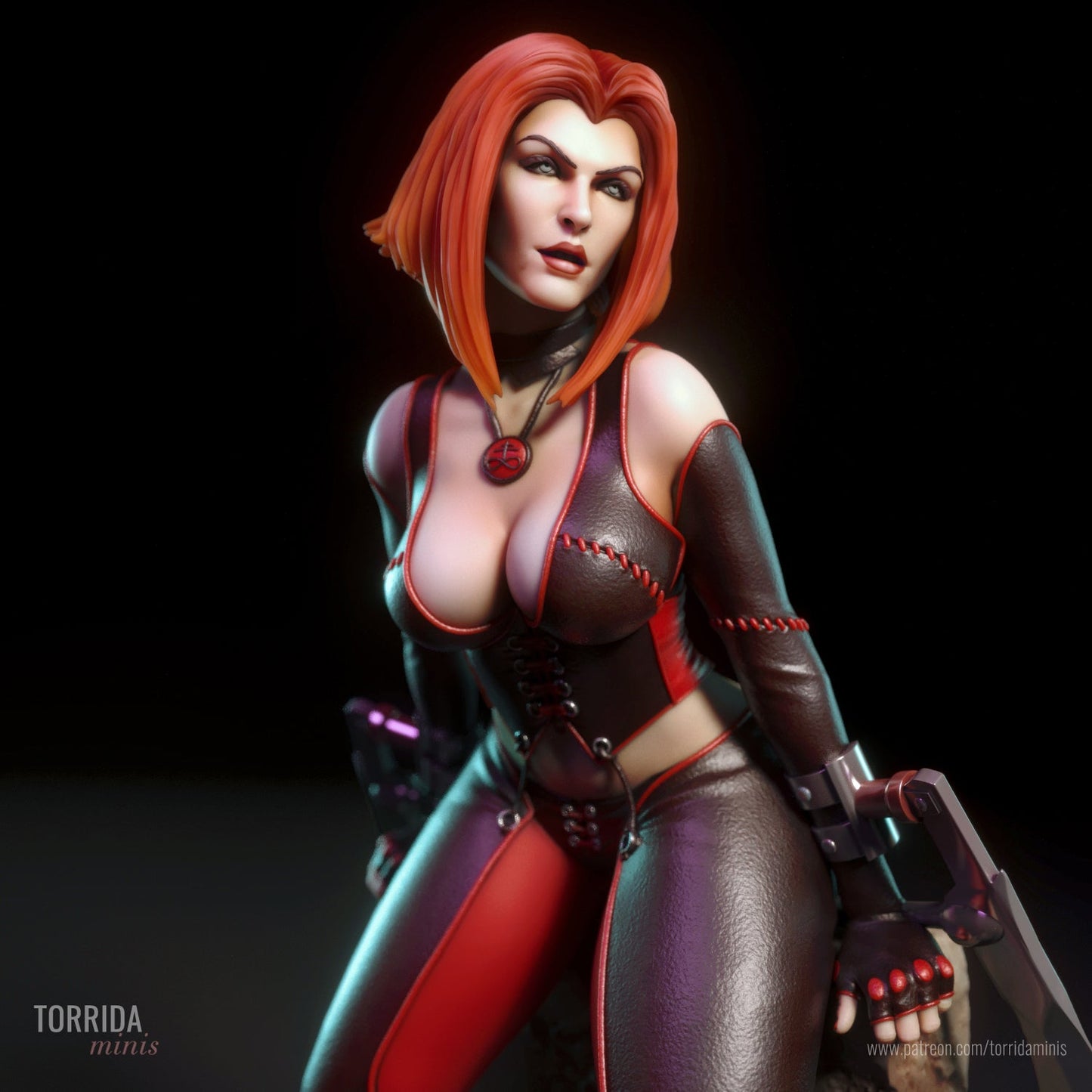 Rayne - Torrida Minis - Dark Forge Arts