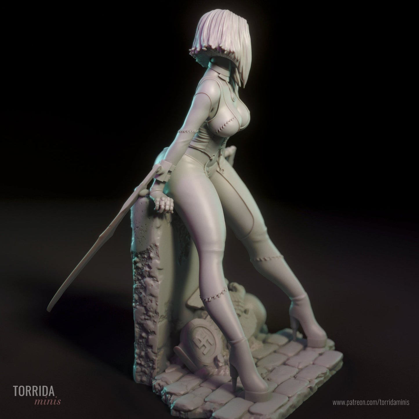Rayne - Torrida Minis - Dark Forge Arts