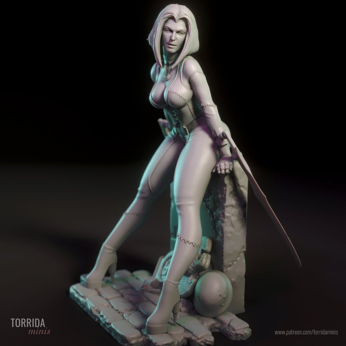 Rayne - Torrida Minis - Dark Forge Arts