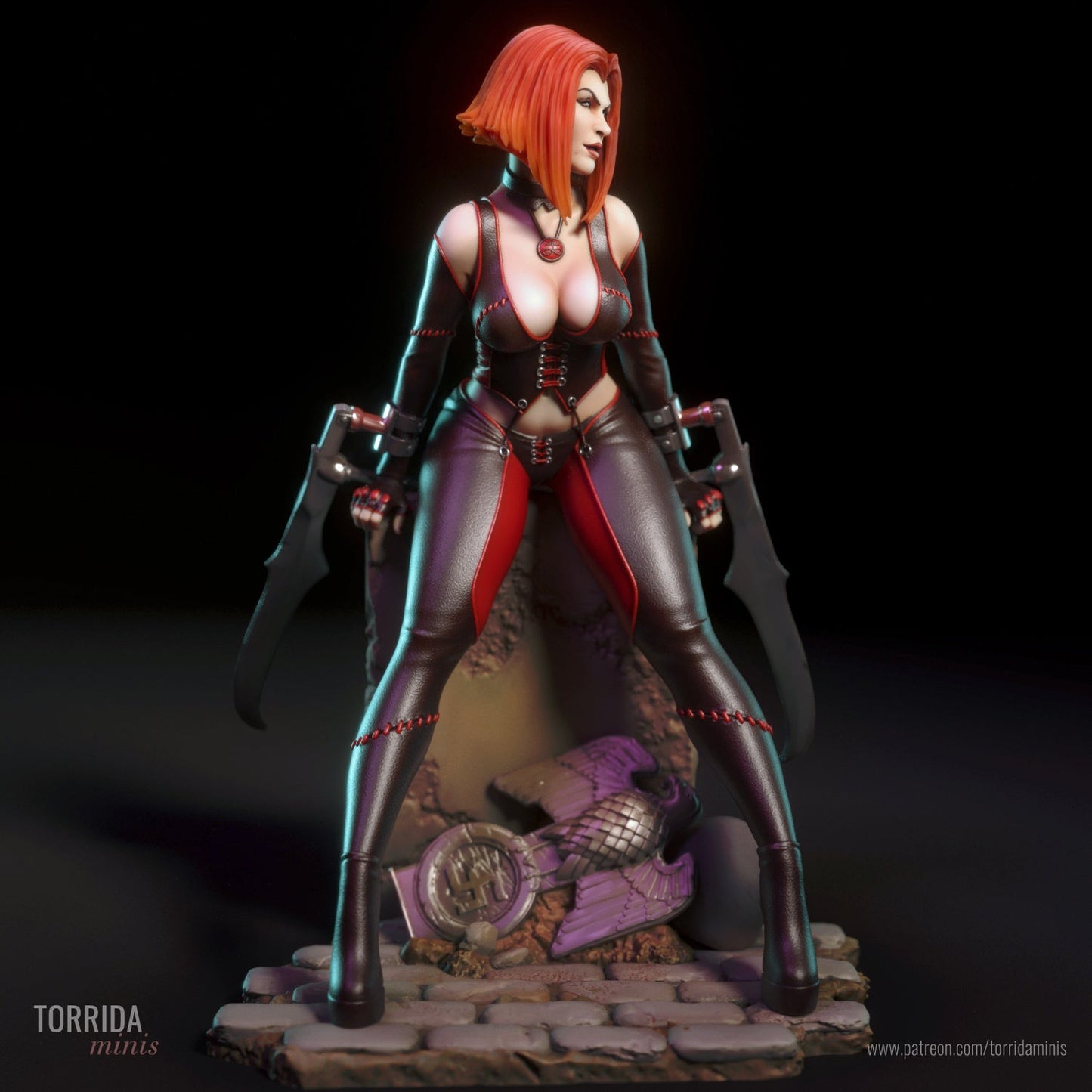 Rayne - Torrida Minis - Dark Forge Arts