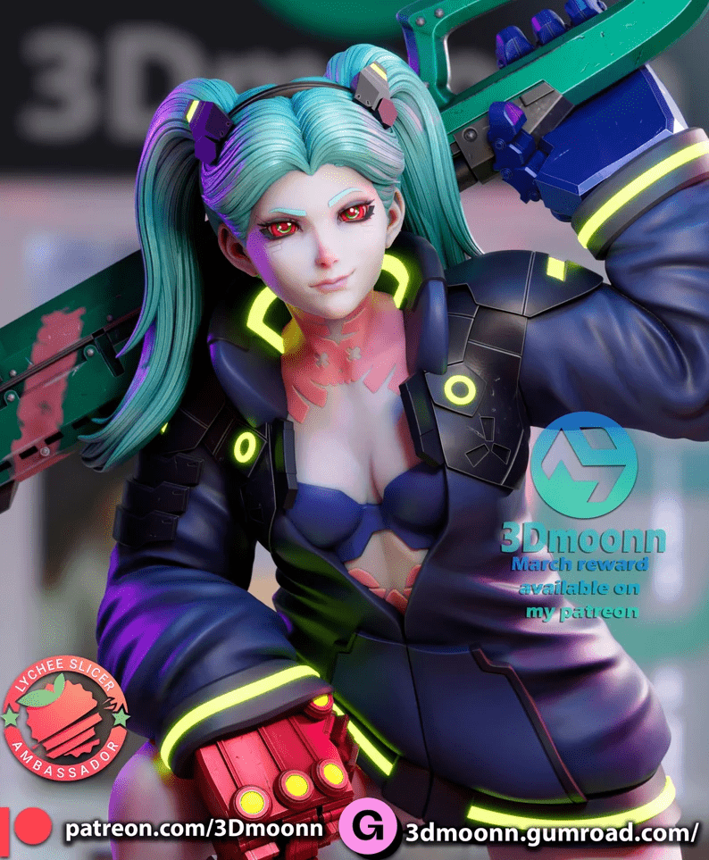 Rebecca - 3DMoonn - Dark Forge Arts