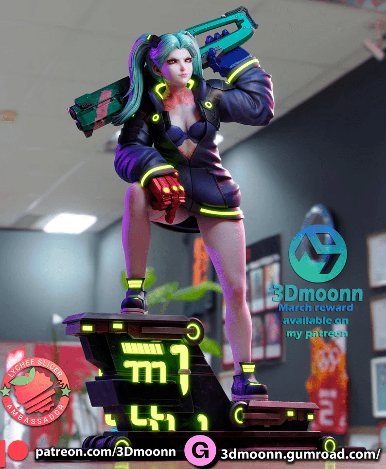 Rebecca - 3DMoonn - Dark Forge Arts