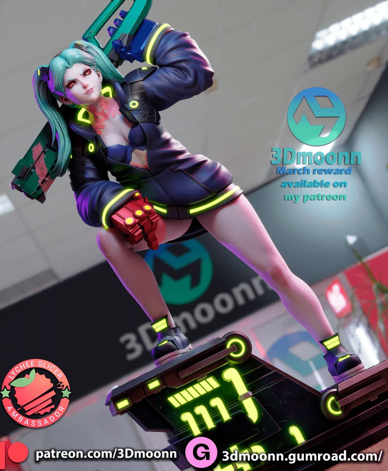 Rebecca - 3DMoonn - Dark Forge Arts