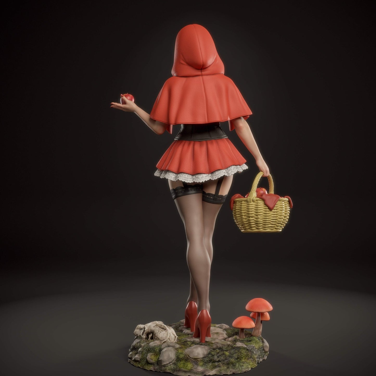 Red Riding Hood - Abe3D - Dark Forge Arts
