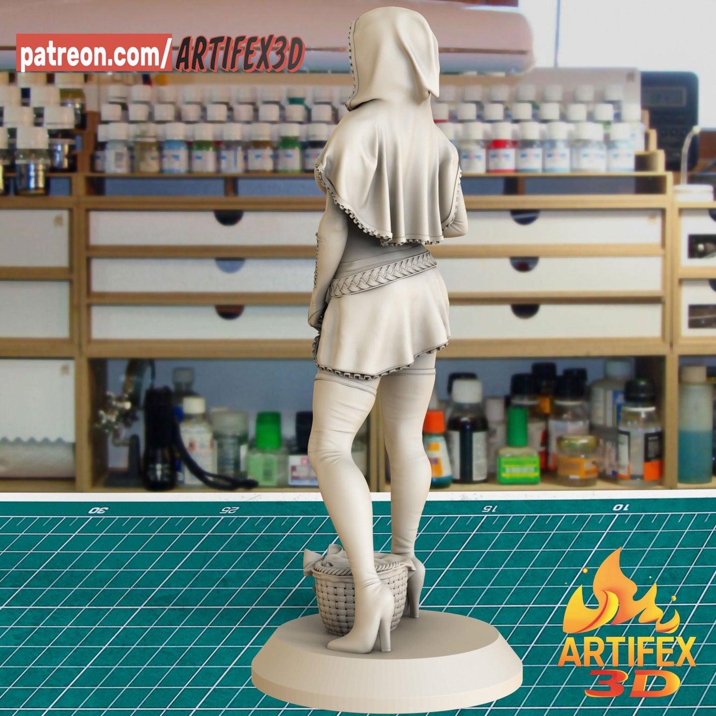 Red Riding Hood - Artifex3D - Dark Forge Arts