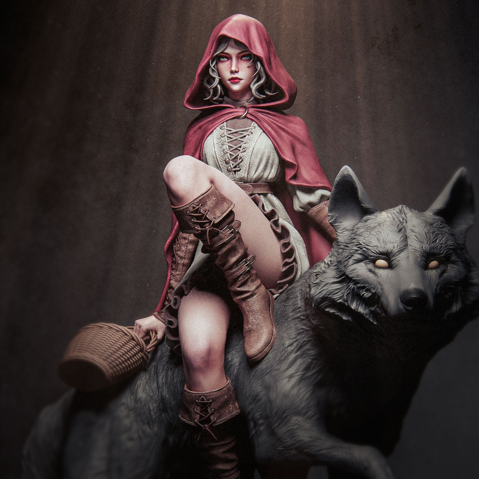 Red Riding Hood - CA 3D Studios - Dark Forge Arts
