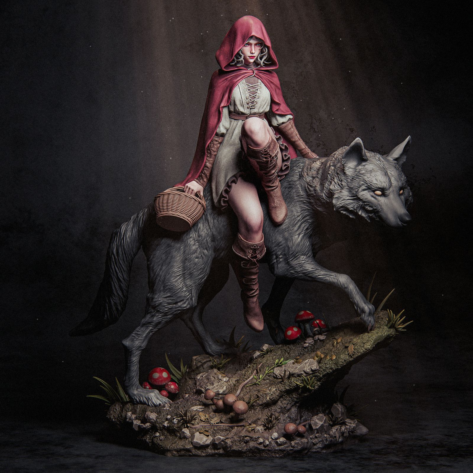 Red Riding Hood - CA 3D Studios - Dark Forge Arts