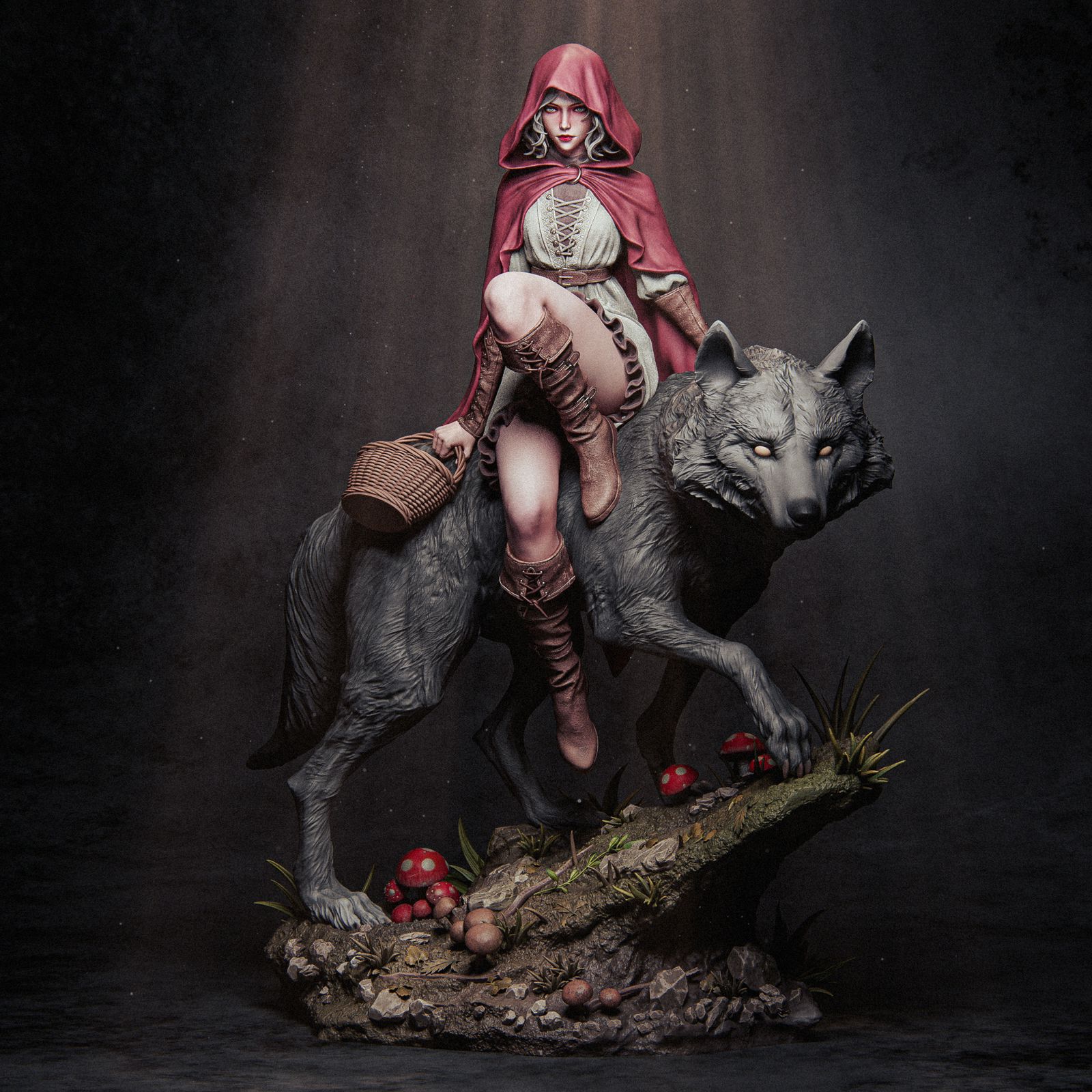 Red Riding Hood - CA 3D Studios - Dark Forge Arts