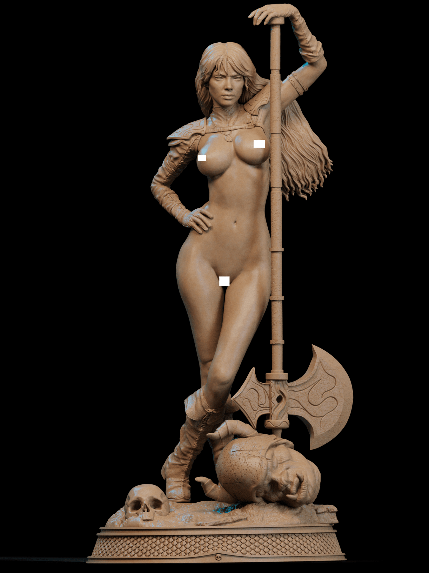 Red Sonja v2 - CA 3D Studios - Dark Forge Arts