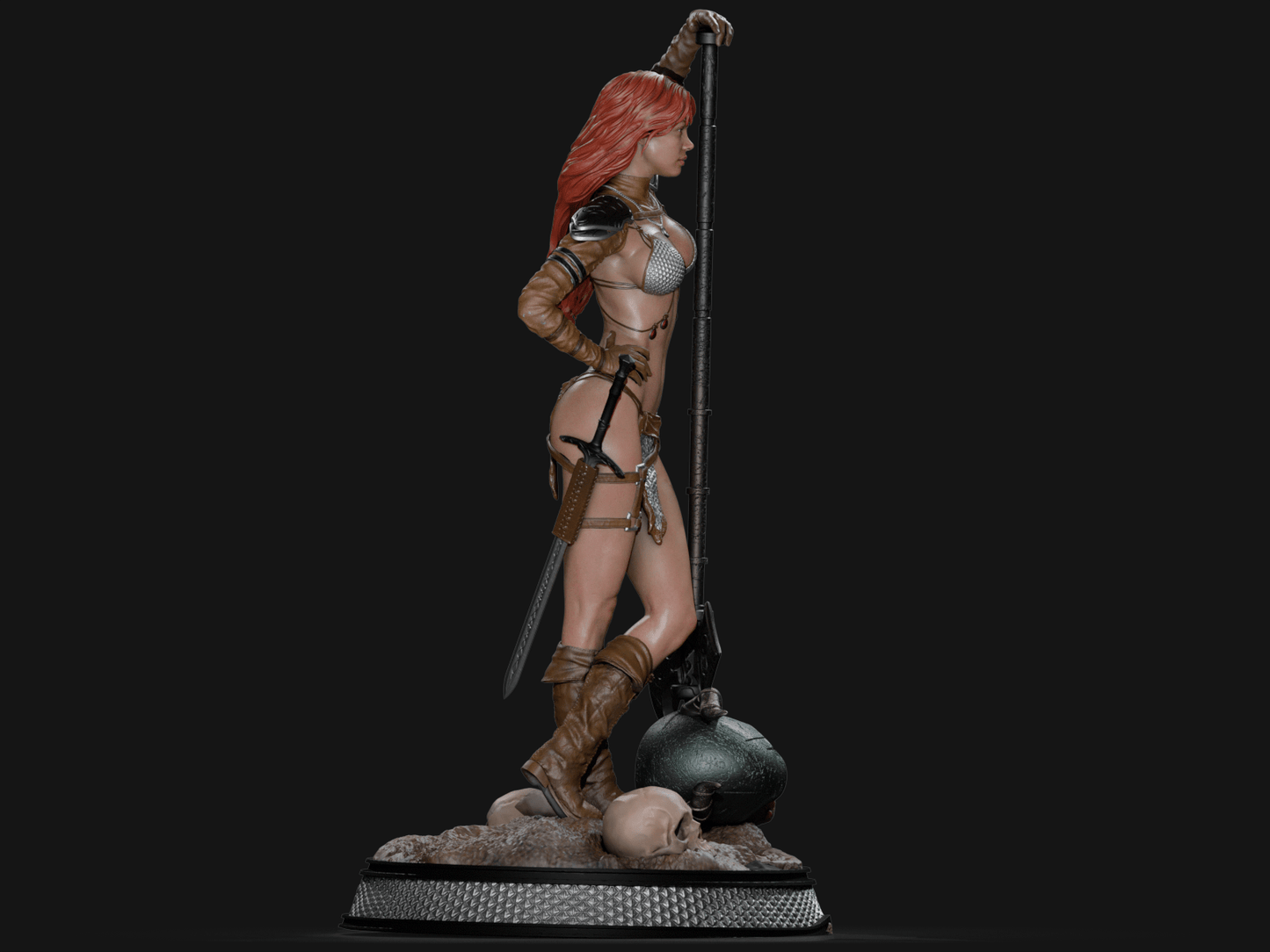 Red Sonja v2 - CA 3D Studios - Dark Forge Arts