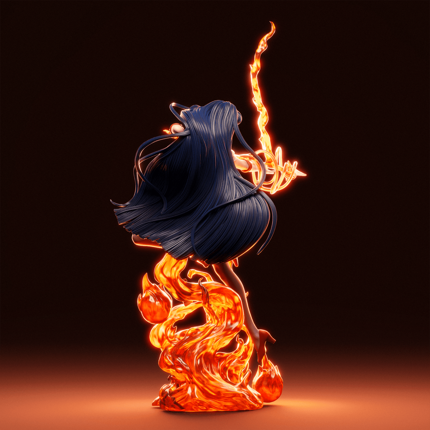 Rei Hino - CA 3D Studios - Dark Forge Arts