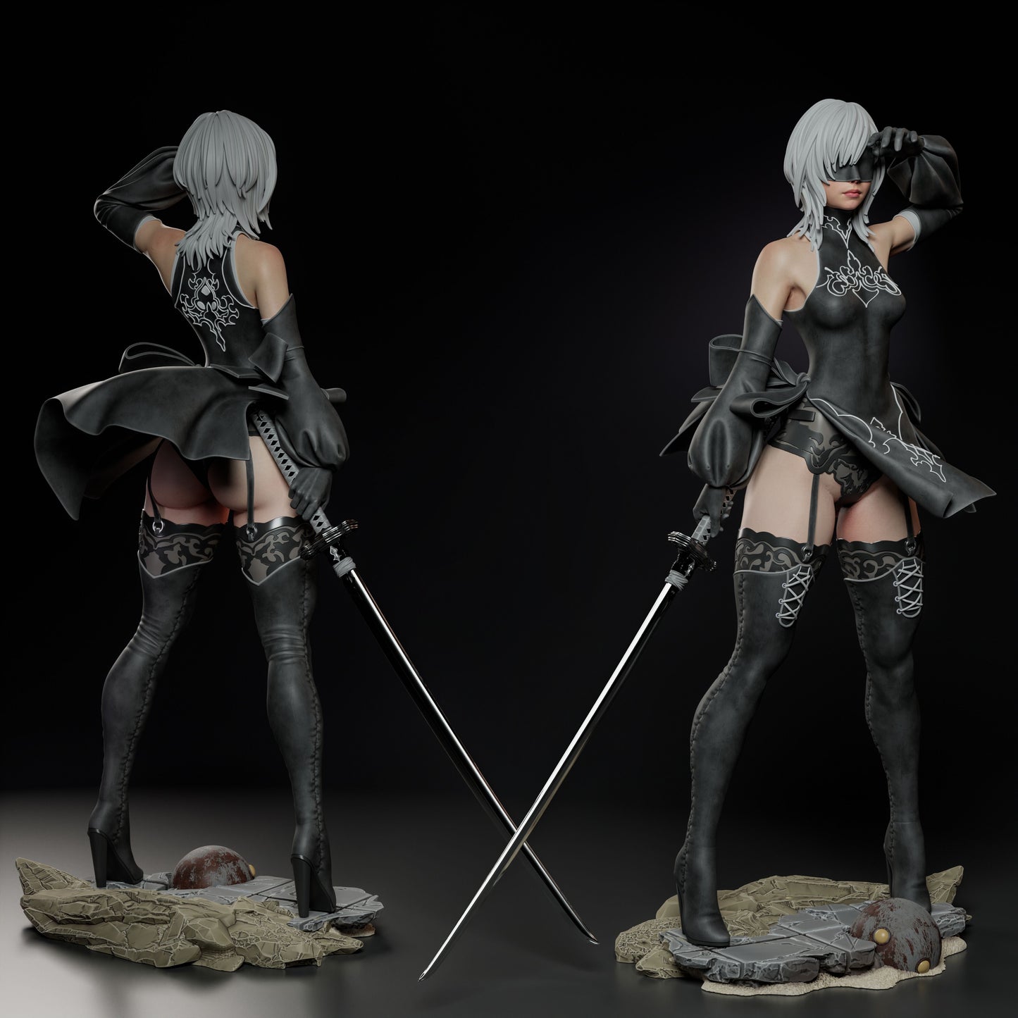 10H - Nier Automata - Abe3D