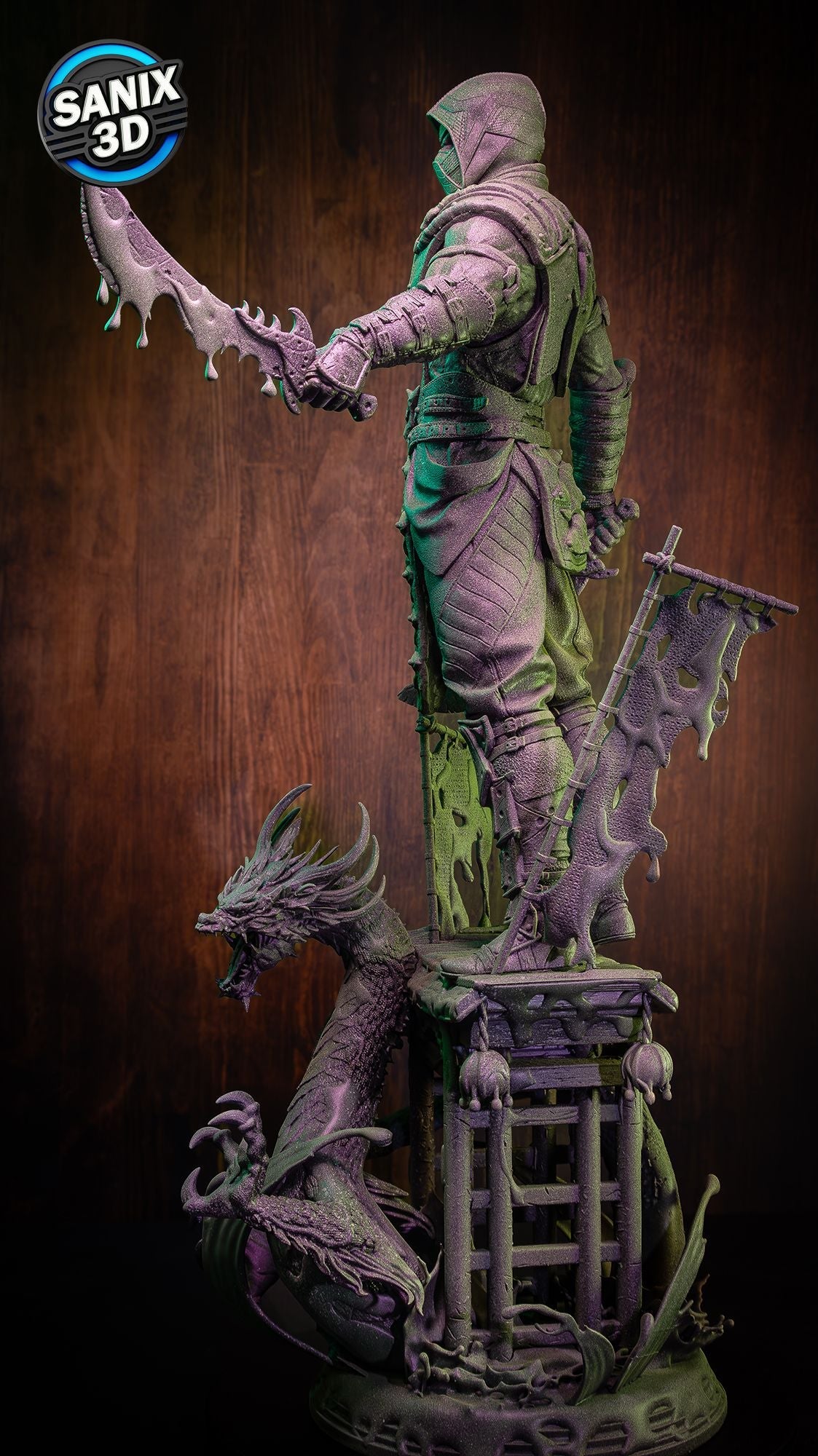 Reptile - Mortal Kombat - Sanix3D - Dark Forge Arts