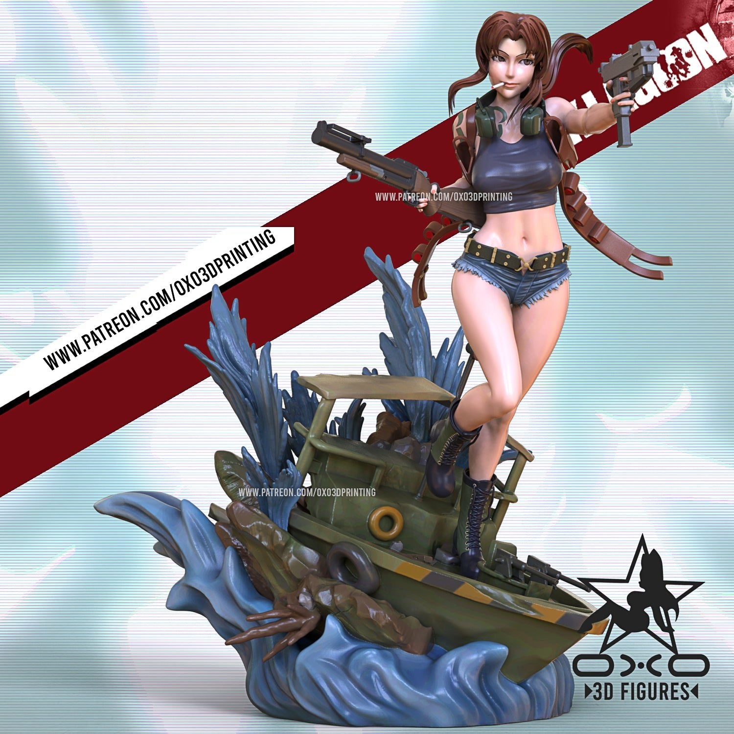 Revy - OXO3D - Dark Forge Arts