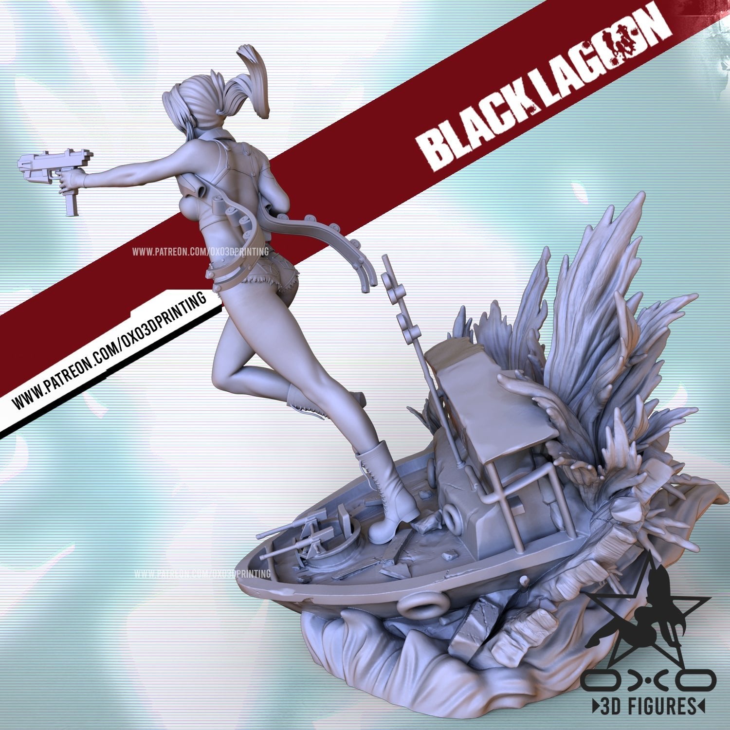 Revy - OXO3D - Dark Forge Arts