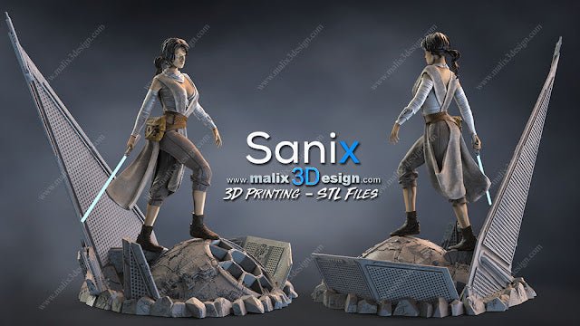 Rey - Sanix3D - Dark Forge Arts