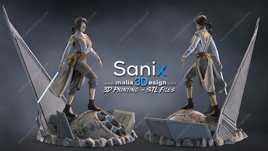 Rey - Sanix3D - Dark Forge Arts