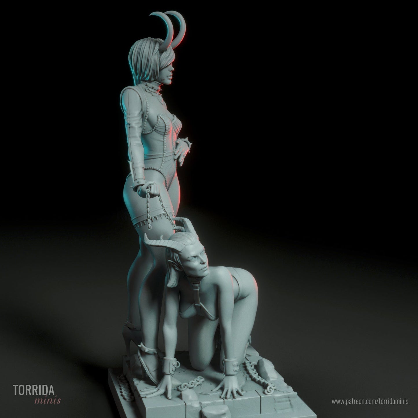 Rhoda - Torrida Minis - Dark Forge Arts