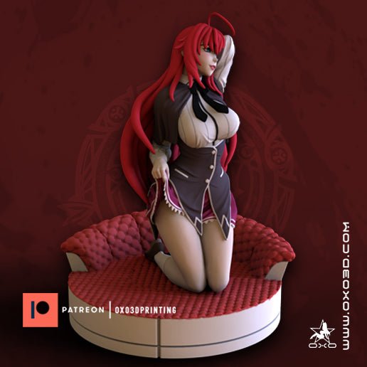 Rias Gremory - OXO3D - Dark Forge Arts