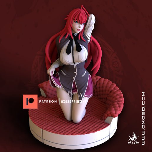 Rias Gremory - OXO3D - Dark Forge Arts