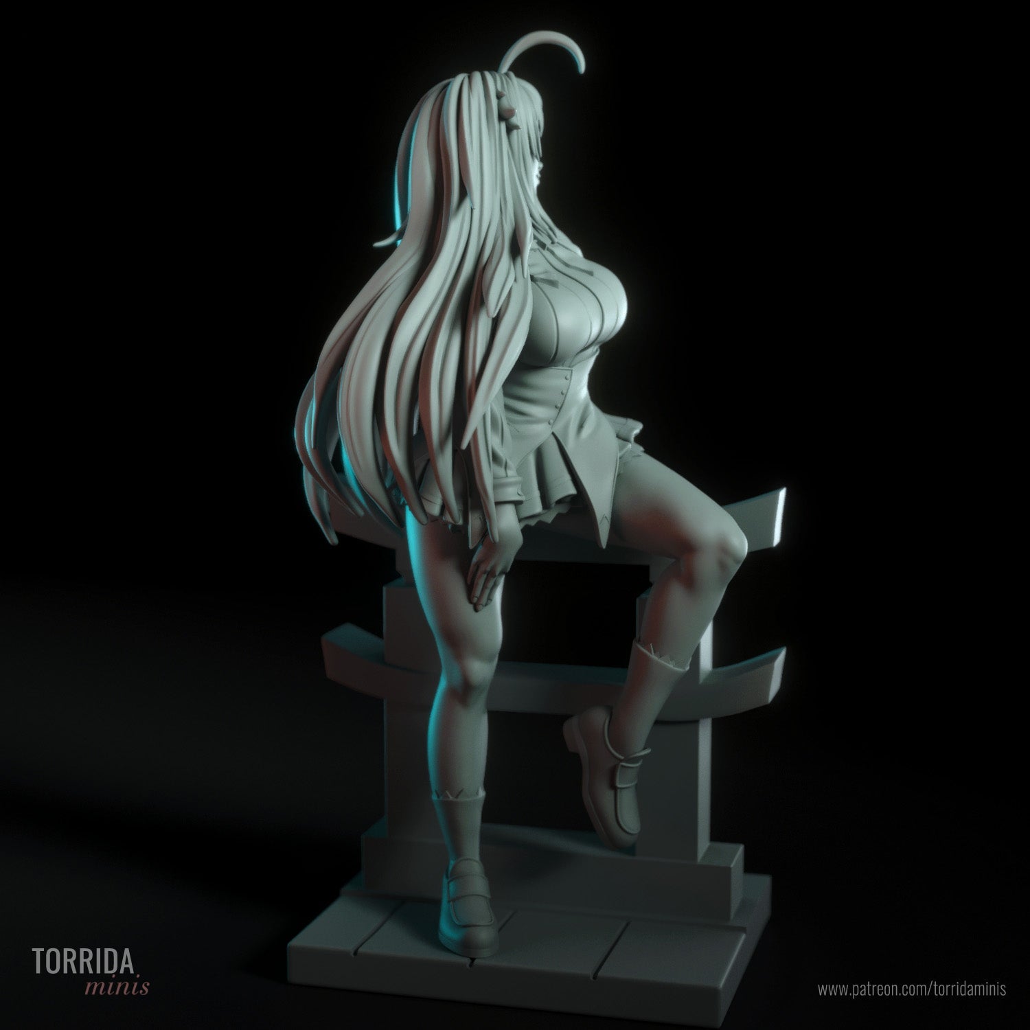 Rias Gremory - Torrida Minis - Dark Forge Arts
