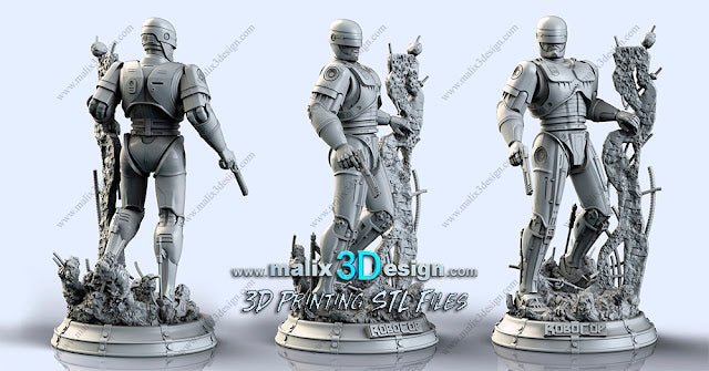 Robocop 1987 - Sanix3D - Dark Forge Arts