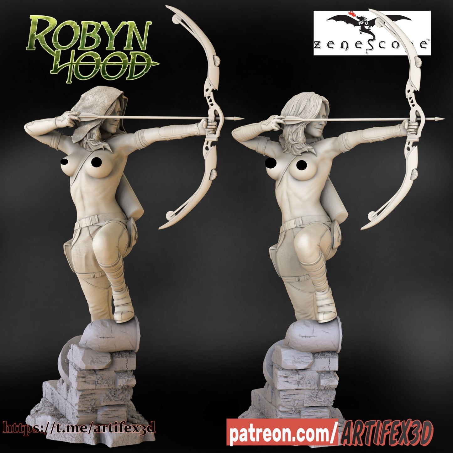 Robyn Hood - Artifex3D - Dark Forge Arts