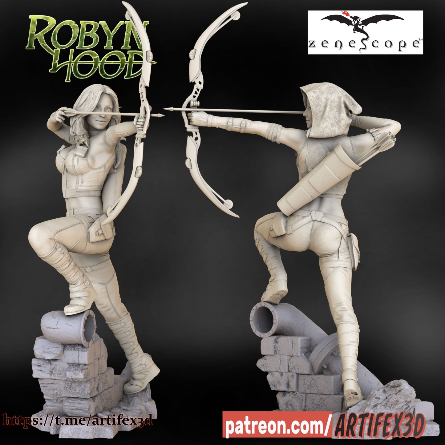 Robyn Hood - Artifex3D - Dark Forge Arts