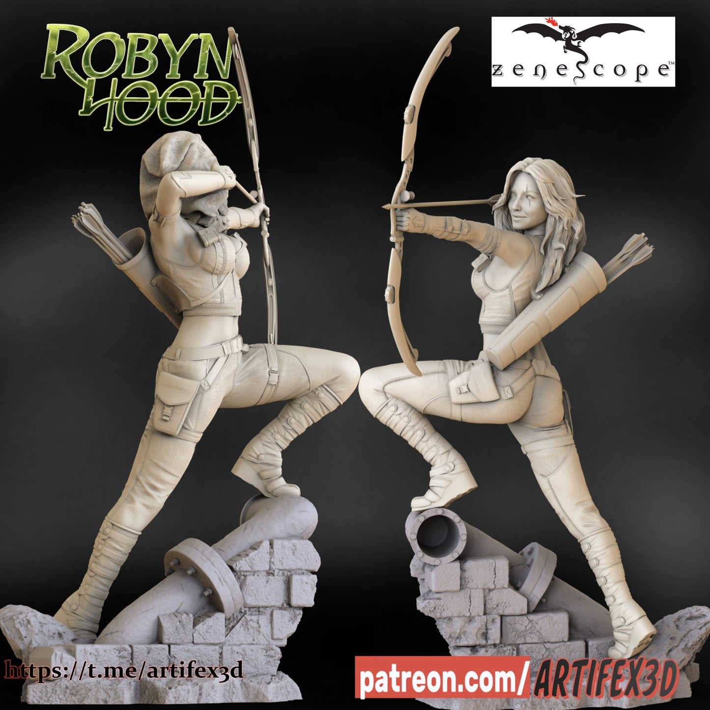 Robyn Hood - Artifex3D - Dark Forge Arts