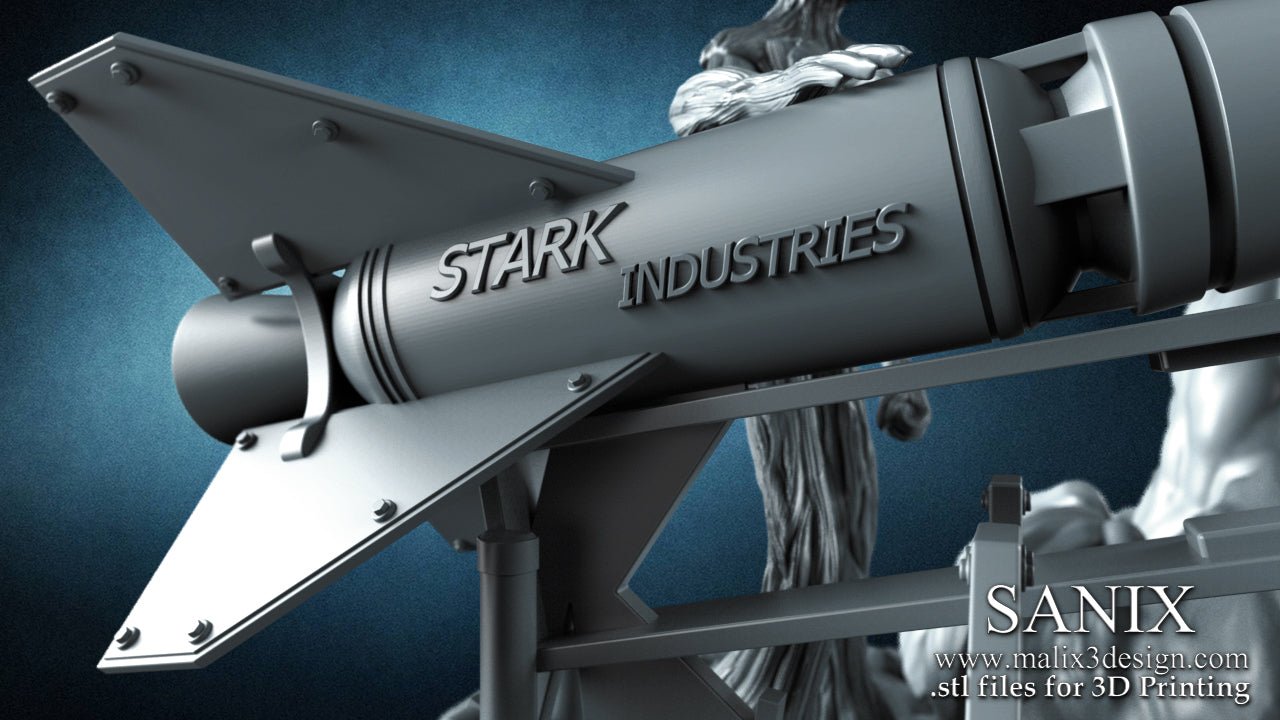 Rocket & Groot v2 - Sanix3D - Dark Forge Arts