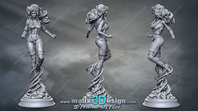 Rogue - Sanix3D - Dark Forge Arts