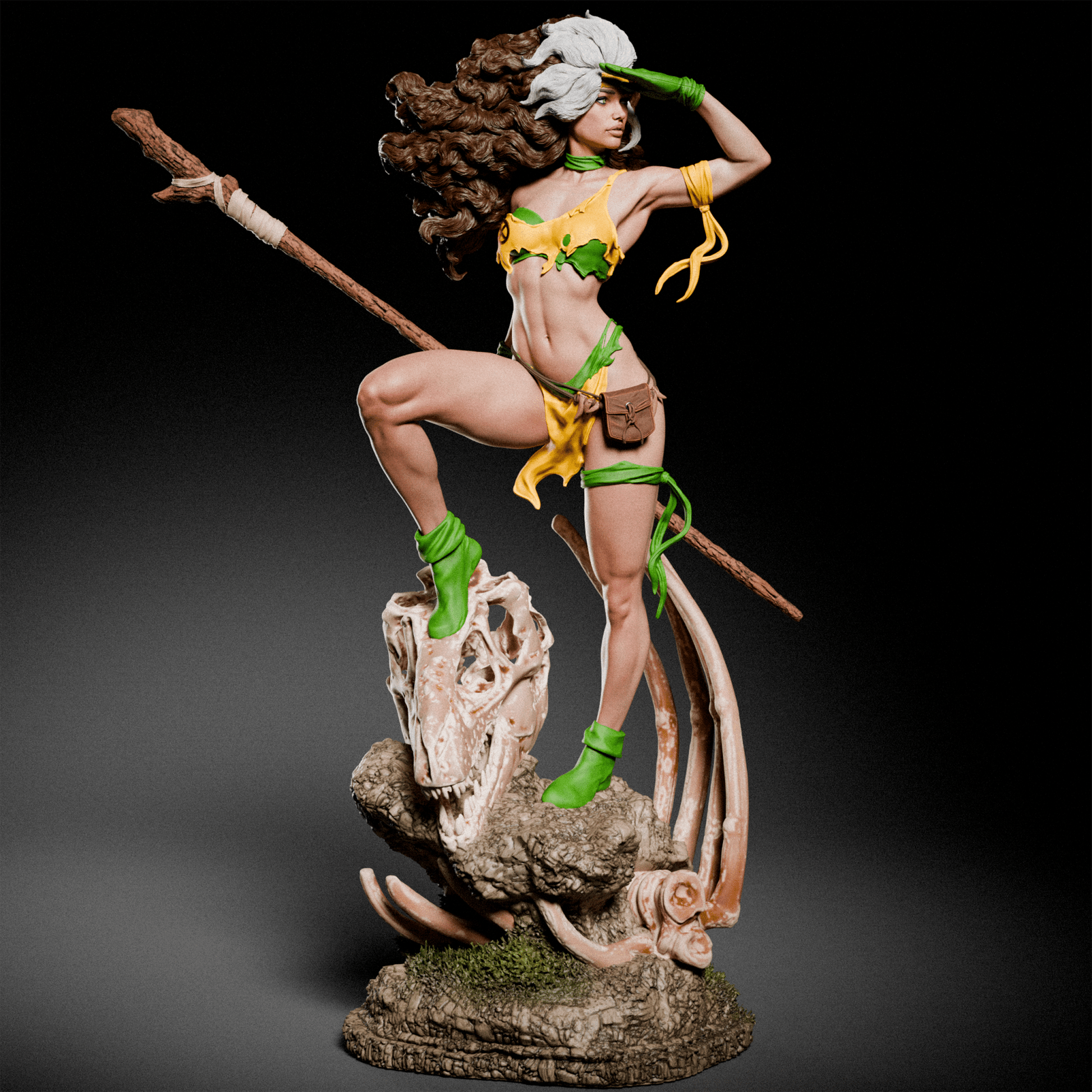 Rogue Savage - CA 3D Studios - Dark Forge Arts