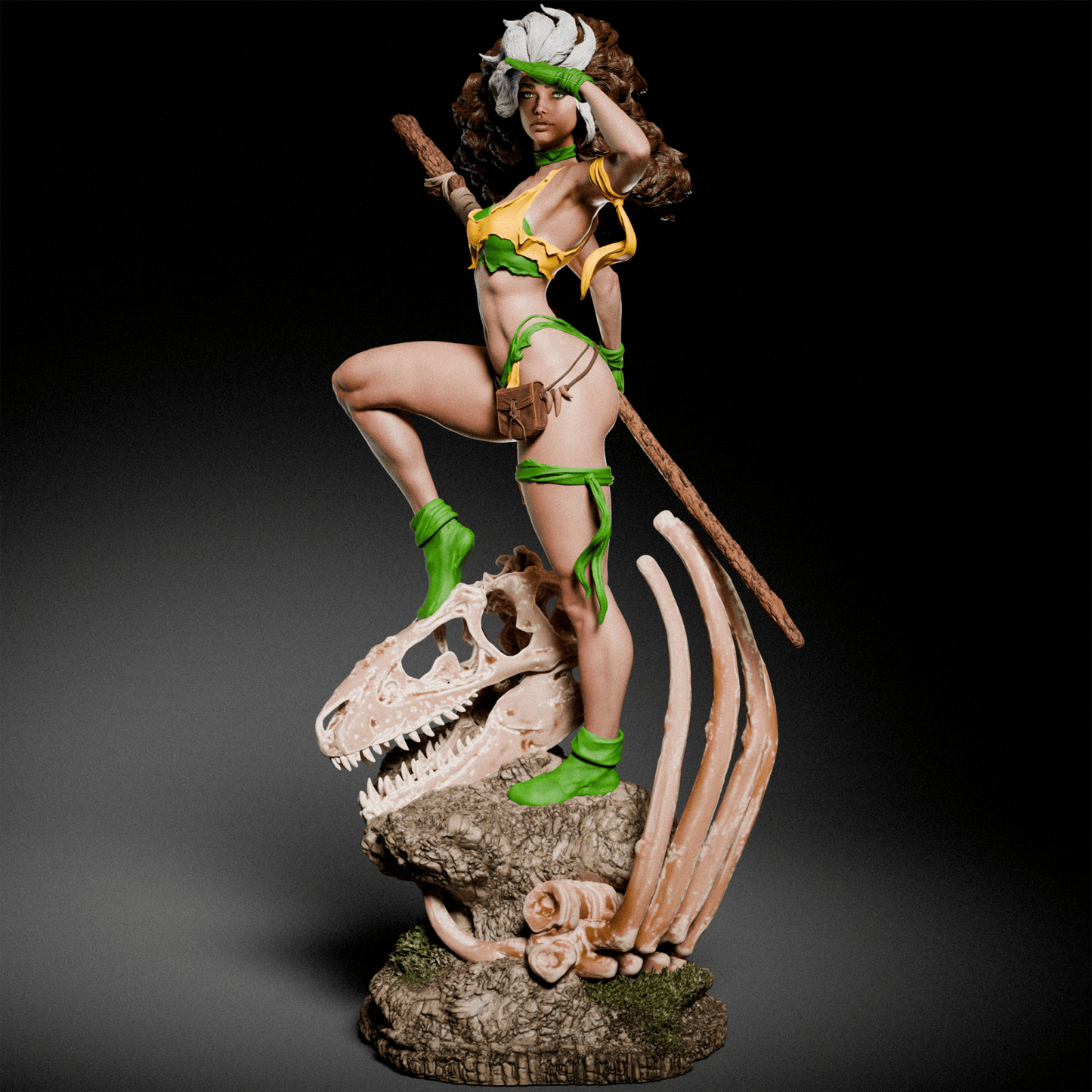 Rogue Savage - CA 3D Studios - Dark Forge Arts