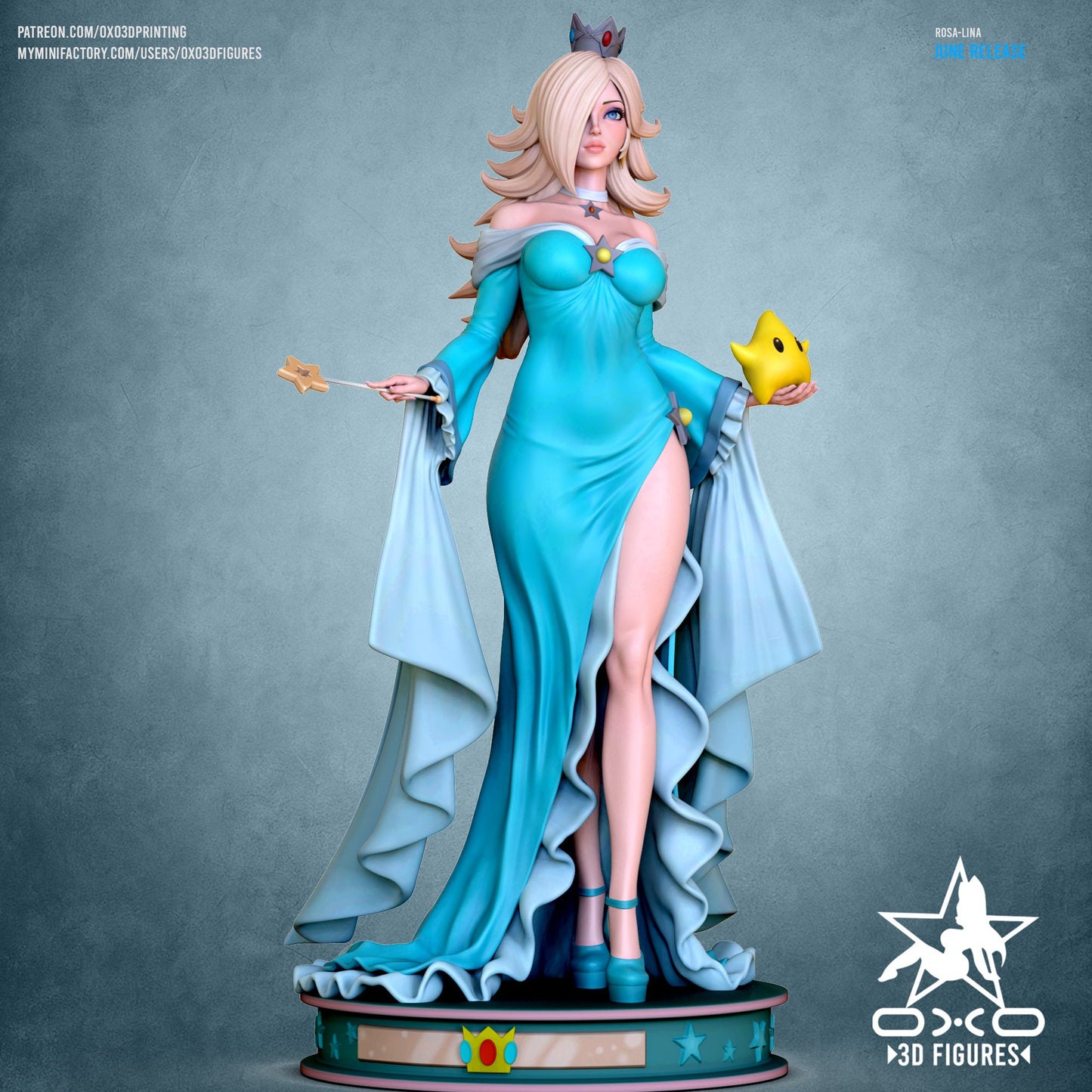 Rosa - Lina - OXO3D - Dark Forge Arts