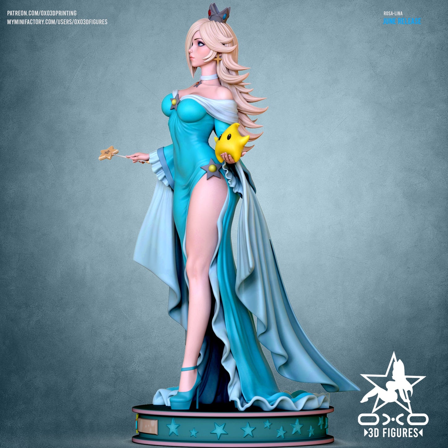 Rosa - Lina - OXO3D - Dark Forge Arts