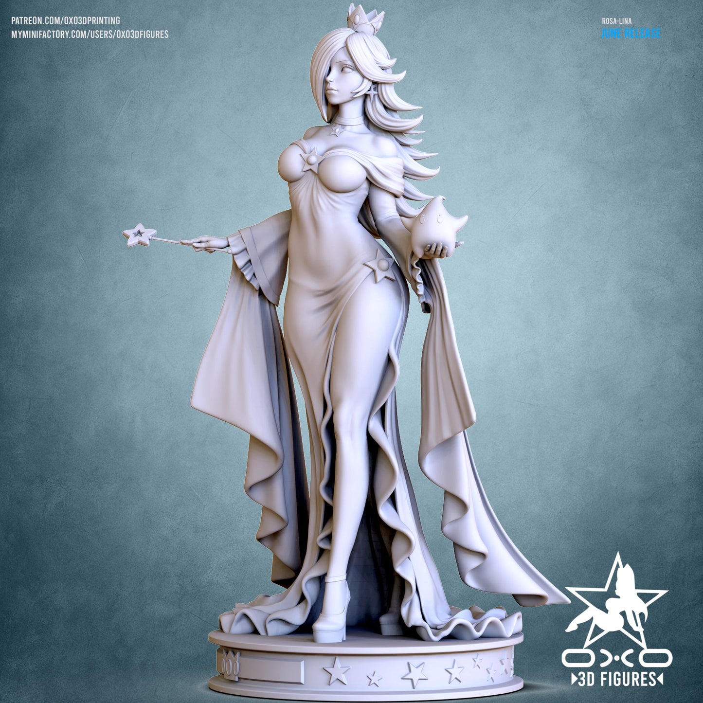Rosa - Lina - OXO3D - Dark Forge Arts