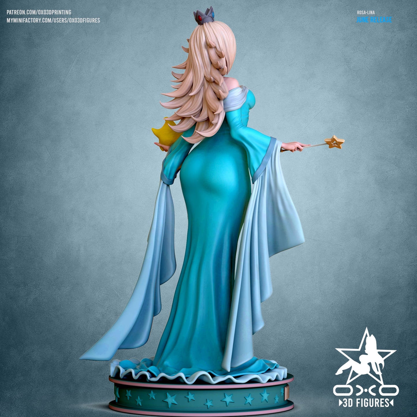Rosa - Lina - OXO3D - Dark Forge Arts