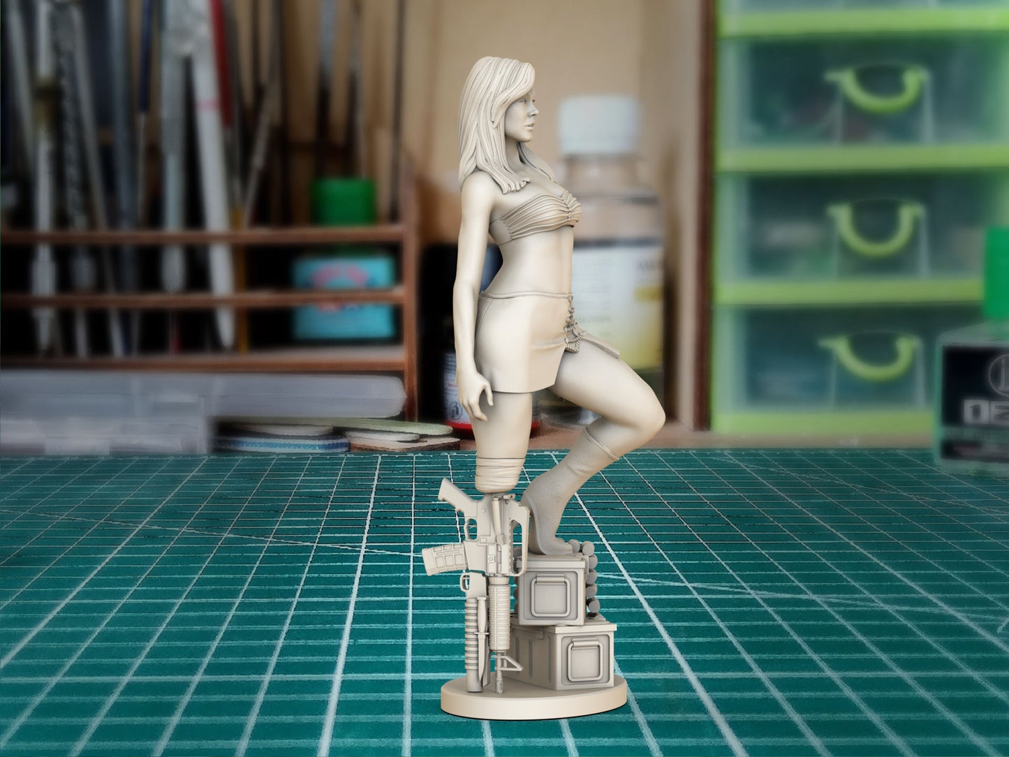 Rose (Planet Terror) - Artifex3D - Dark Forge Arts