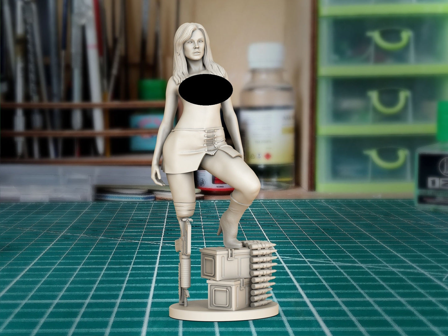 Rose (Planet Terror) - Artifex3D - Dark Forge Arts