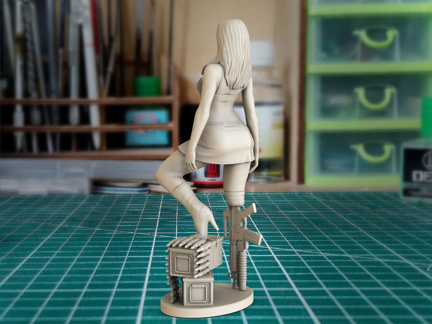 Rose (Planet Terror) - Artifex3D - Dark Forge Arts