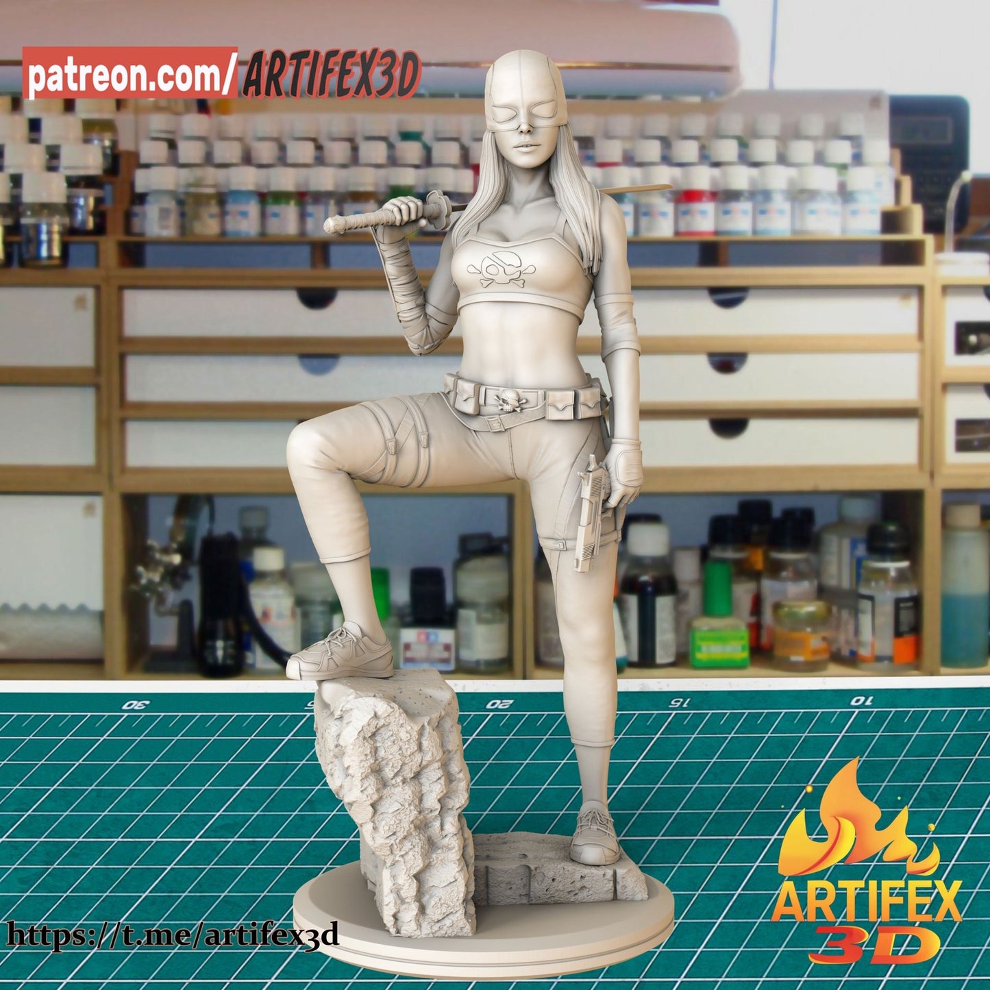 Rose Wilson - Artifex3D - Dark Forge Arts