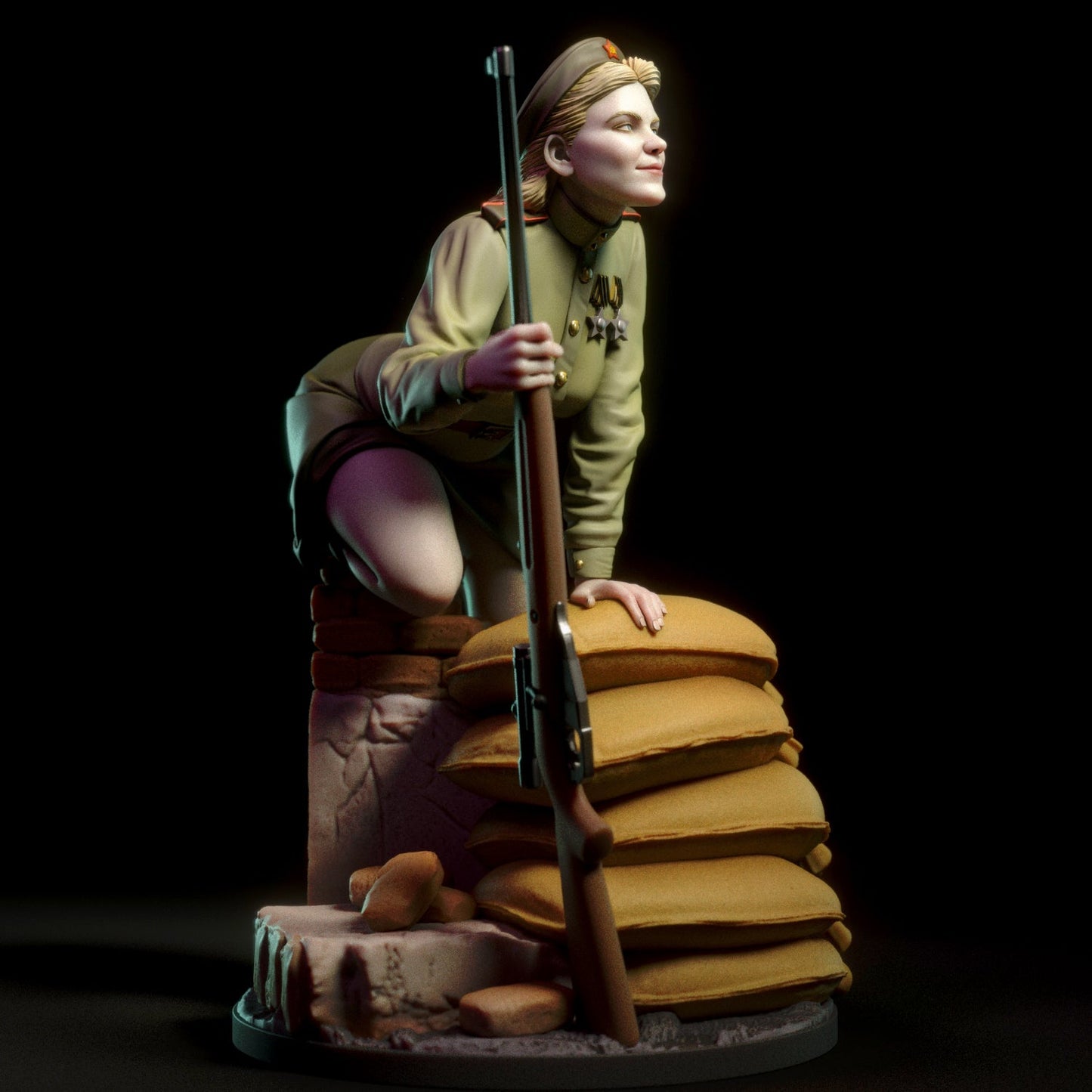 Roza Shanina - Torrida Minis - Dark Forge Arts