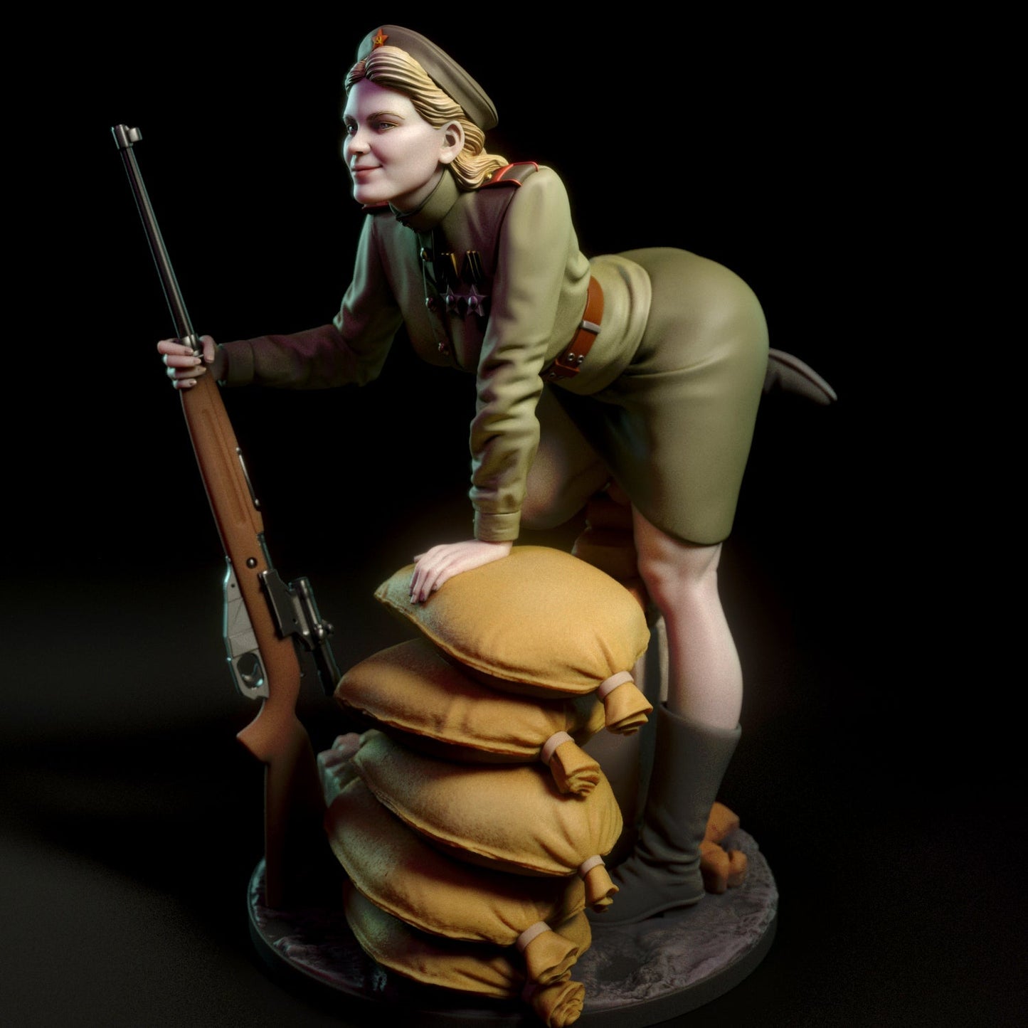 Roza Shanina - Torrida Minis - Dark Forge Arts