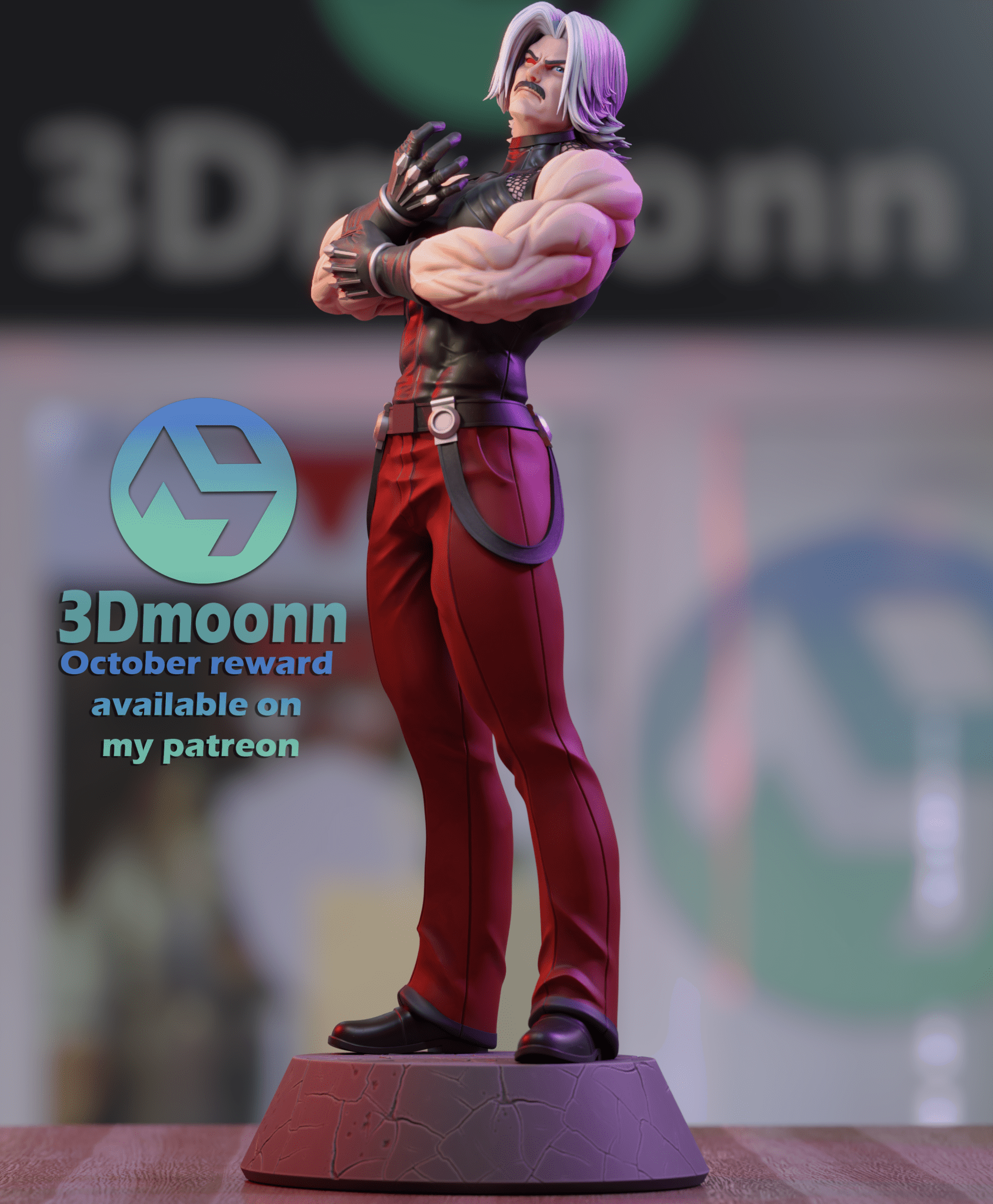 Rugal the King of Fighters - 3DMoonn - Dark Forge Arts