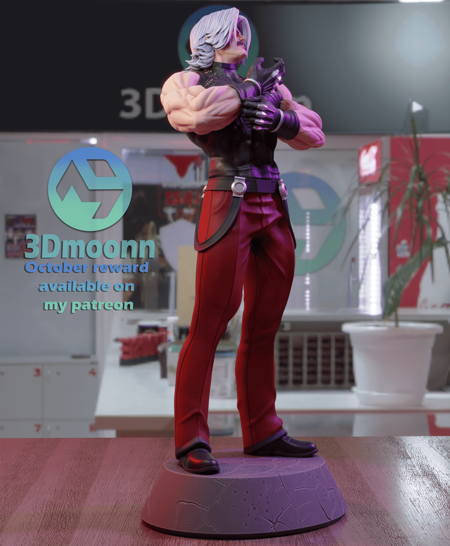 Rugal the King of Fighters - 3DMoonn - Dark Forge Arts