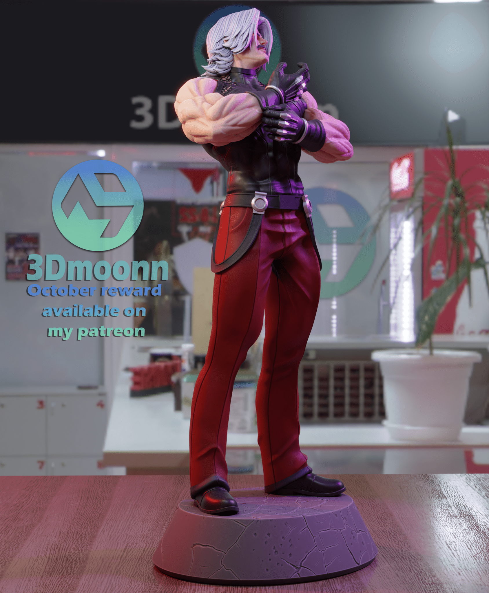 Rugal the King of Fighters - 3DMoonn - Dark Forge Arts