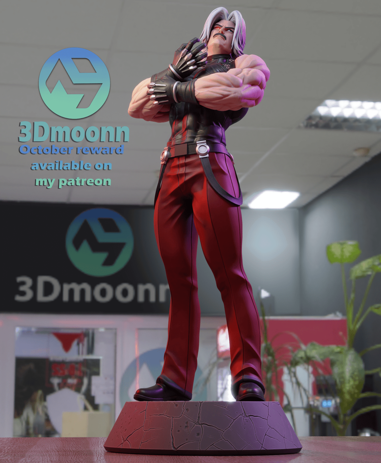 Rugal the King of Fighters - 3DMoonn - Dark Forge Arts