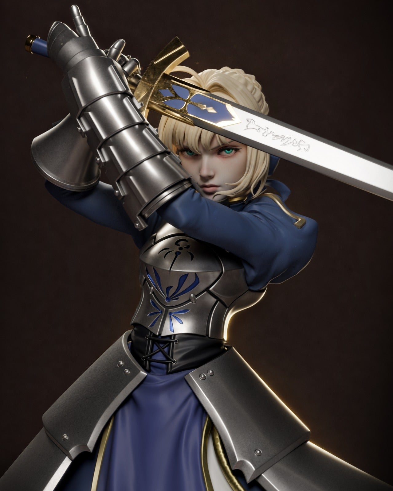 Saber - CA 3D Studios - Dark Forge Arts