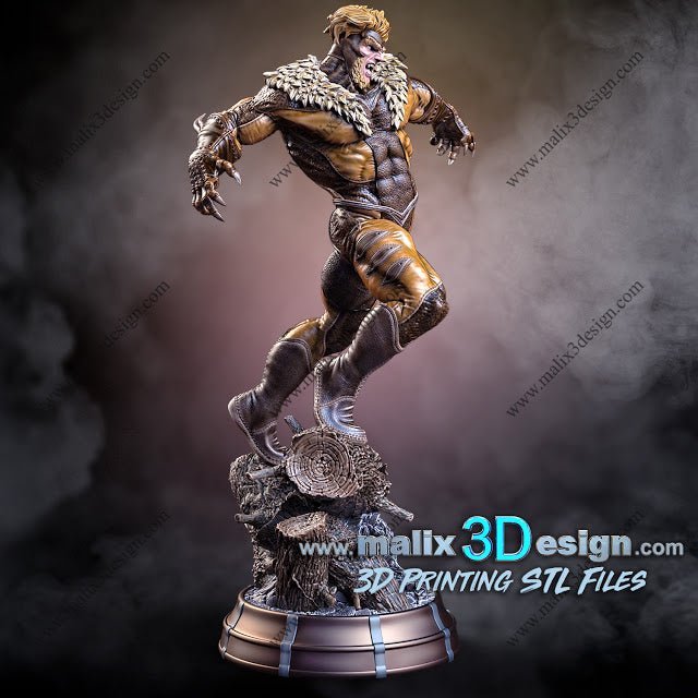 Sabretooth - Sanix3D - Dark Forge Arts